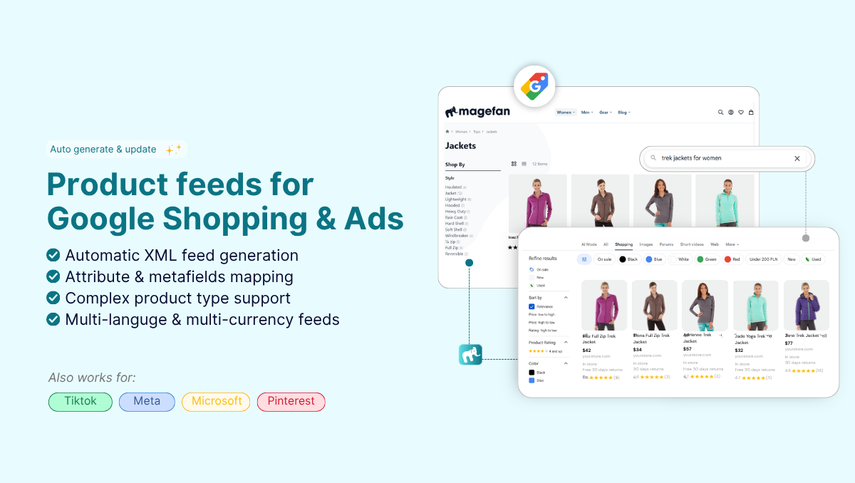magento google shopping feed