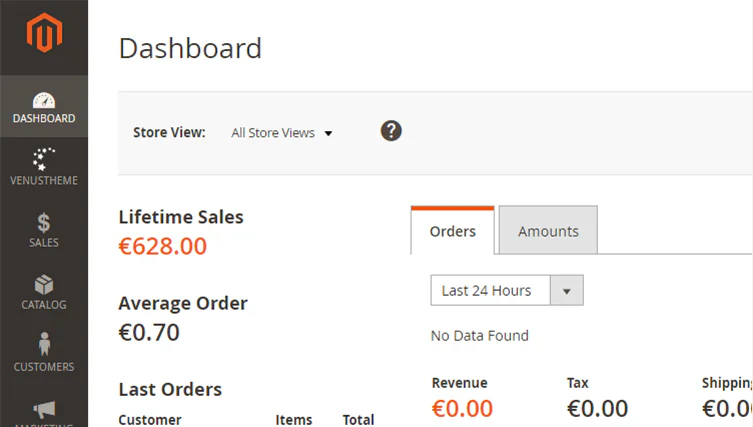 Admin Panel Demo