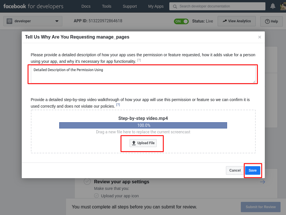 How to Request manage_pages and publish_pages Permissions in Facebook ...