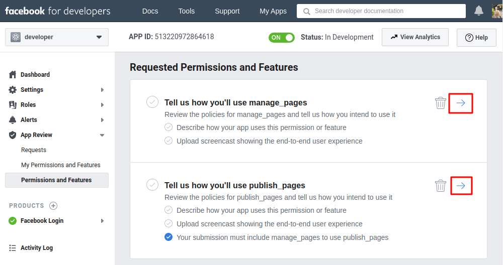 How to Request manage_pages and publish_pages Permissions in Facebook ...