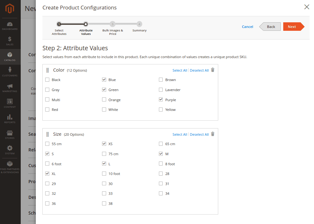 Magento 2 Configurable Products: Create & Manage