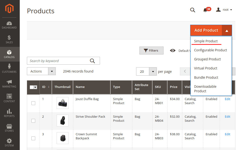 How to Create Simple Product in Magento 2?