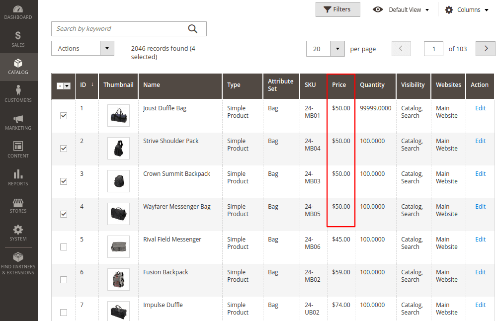 How to Bulk Edit Product Attributes in Magento 2?