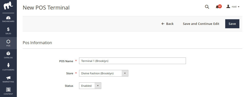 Pos Terminal Add How to Create POS Terminals in Magento 2?