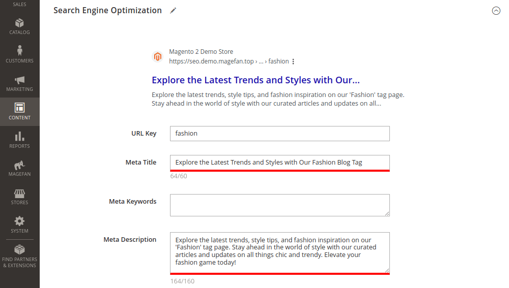 How to create a New Blog Tag in Magento 2?
