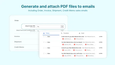 attach pdf to emails in magento
