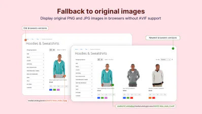 avif browser compatibility magento