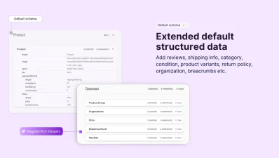 default magento structured data