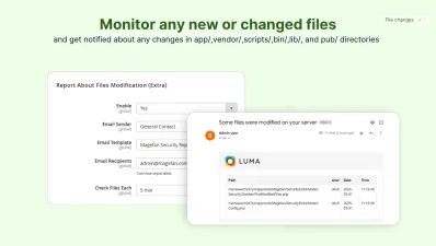 detect file changes in magento