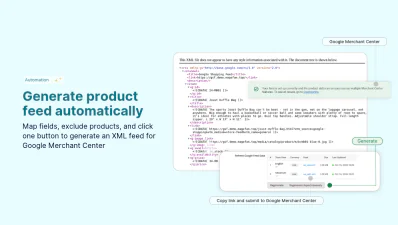 generate product feed for google shopping magento