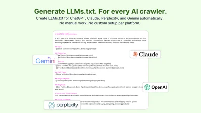 generate llms txt file for magento