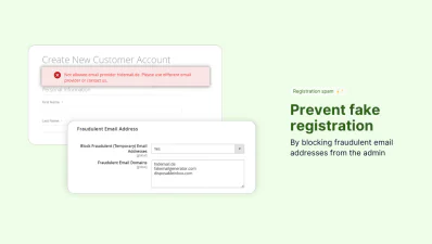 prevent registration spam in magento