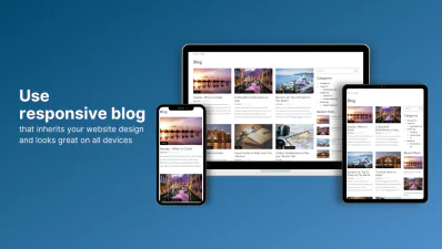 Responsive Shopify Blog