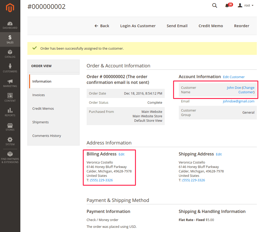How to Change Order Customer in Magento 2? [In 1 Click]