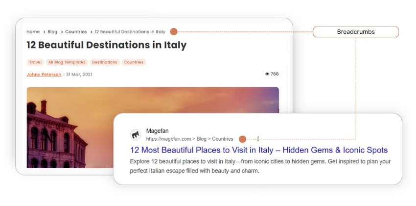 хлібні сухарі блогу в magento