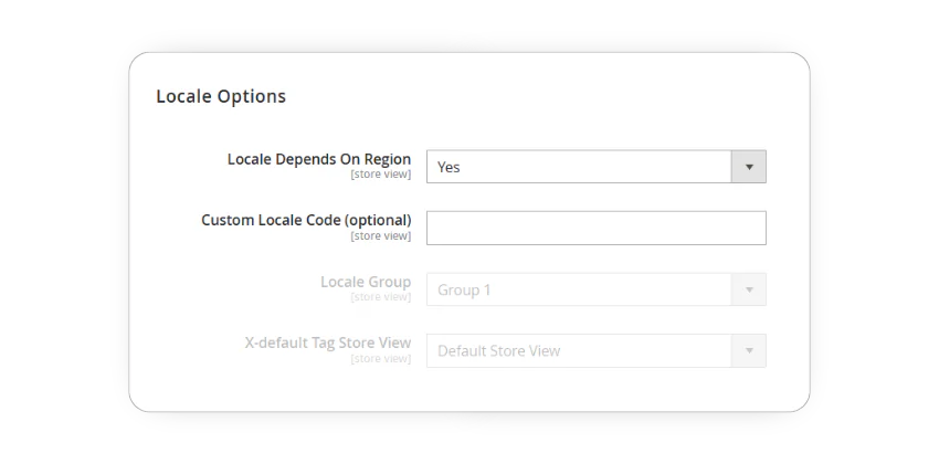 custom locale groups for hreflangs in magento