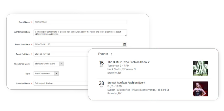 event schema magento 2