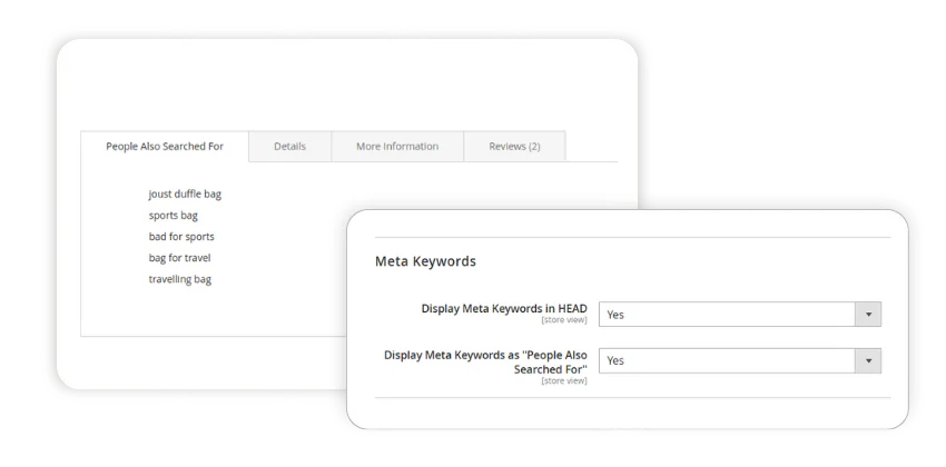 magento meta keyword settings
