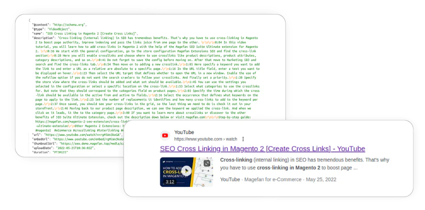 video markup magento