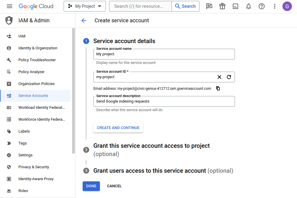 How to Set Up Google Indexing API for Magento Website?