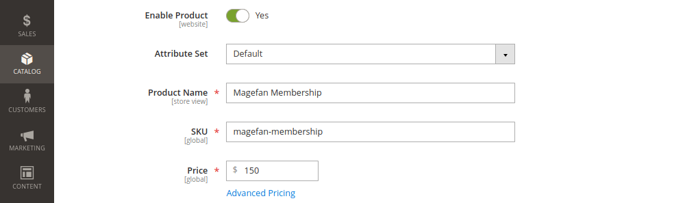 Magento Virtual Machine Magento 2 Virtual Products: Create and Manage